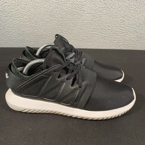 Adidas Tubular Viral Womens Size 6.5 Running Shoes Black White Athletic Sneakers